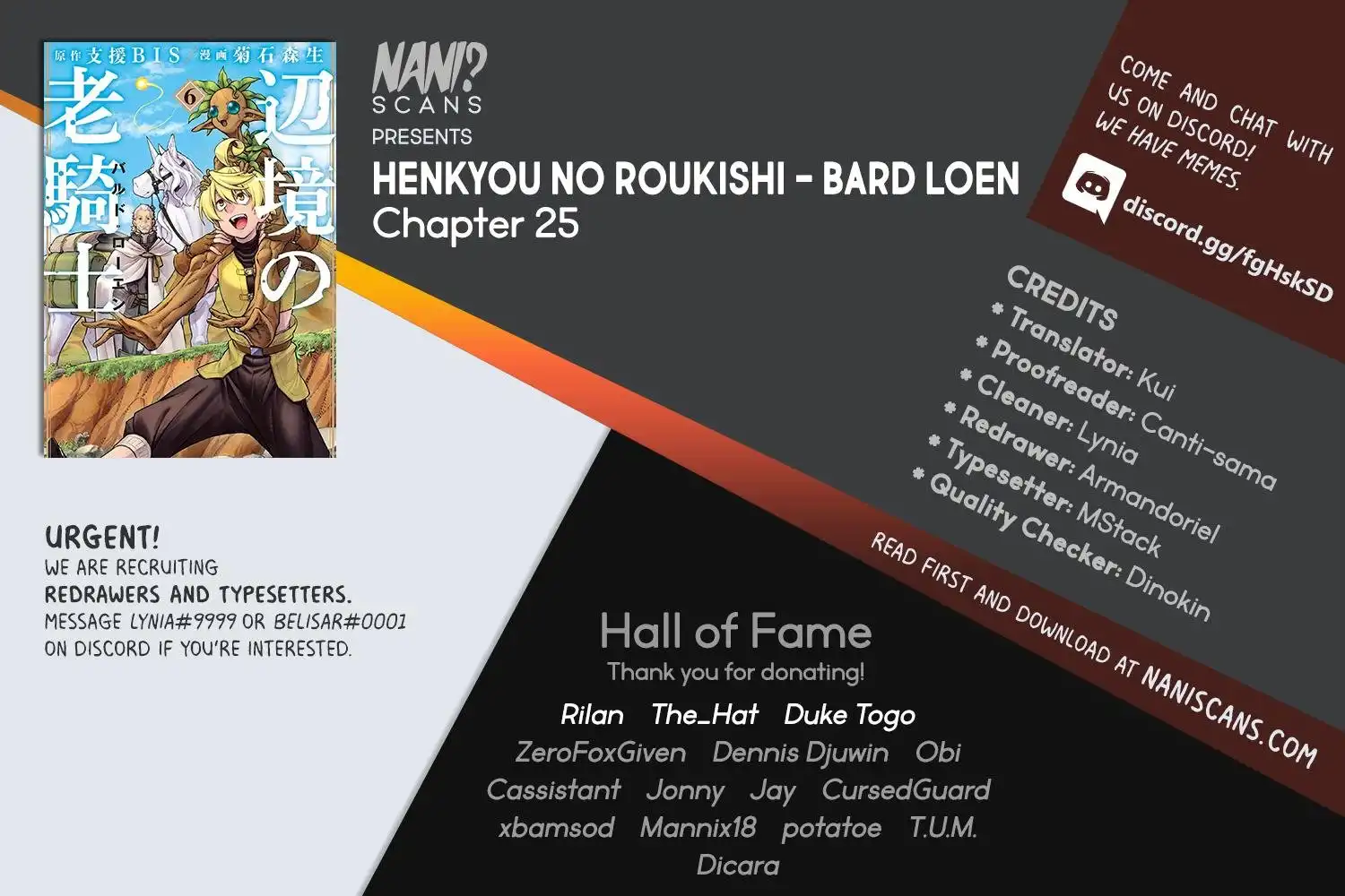 Henkyou no Roukishi - Bard Loen Chapter 25 1